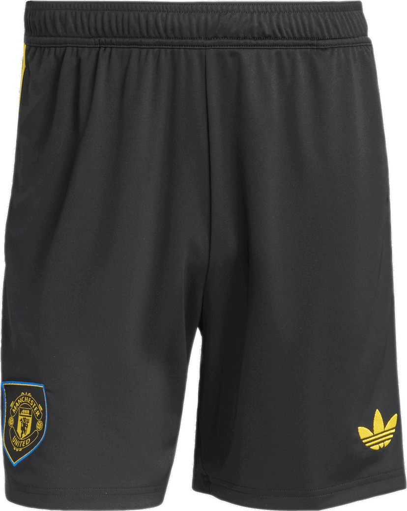 Kratke hlače adidas Originals Manchester United 3rd Shorts 2025/26 Črna | ji7420