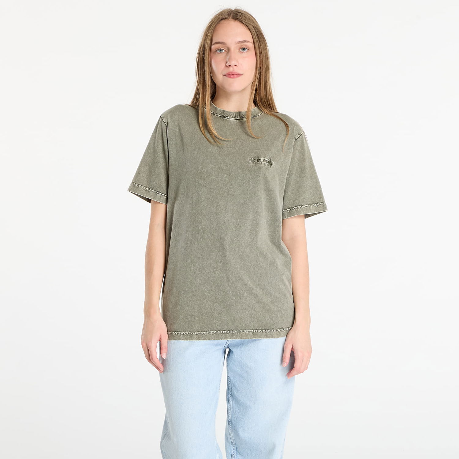 Majica DAILY PAPER Daily Paper Dias Washed Tee Zelena | 2522032, 1