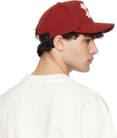 Kapa AMIRI 'MA' Quad Canvas Cap Rdeča | AMHACP1034, 2