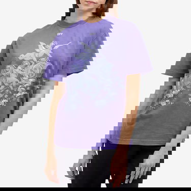 Majica Off-White Framed Putti Regular T-Shirt Lila | OWAA089S25JER0063701, 2