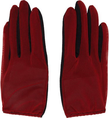 Rokavice Yohji Yamamoto Yohji Yamamoto Short Combi Gloves Rdeča | FP-W02-063, 0