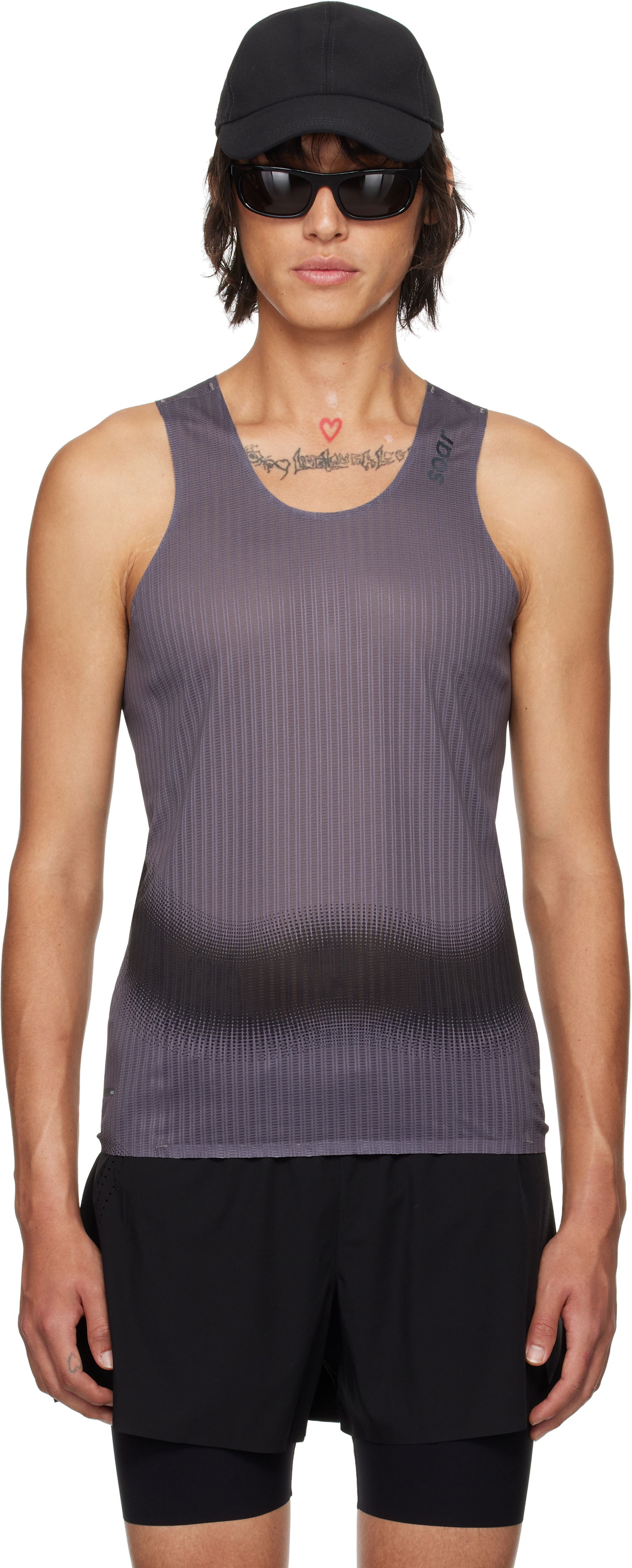 Majica brez rokavov Soar Running Soar Race Running Tank Top Siva | SV1M-BLK/GREY, 0