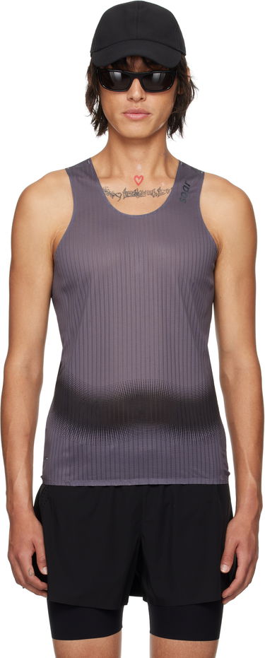 Majica brez rokavov Soar Running Soar Race Running Tank Top Siva | SV1M-BLK/GREY, 0