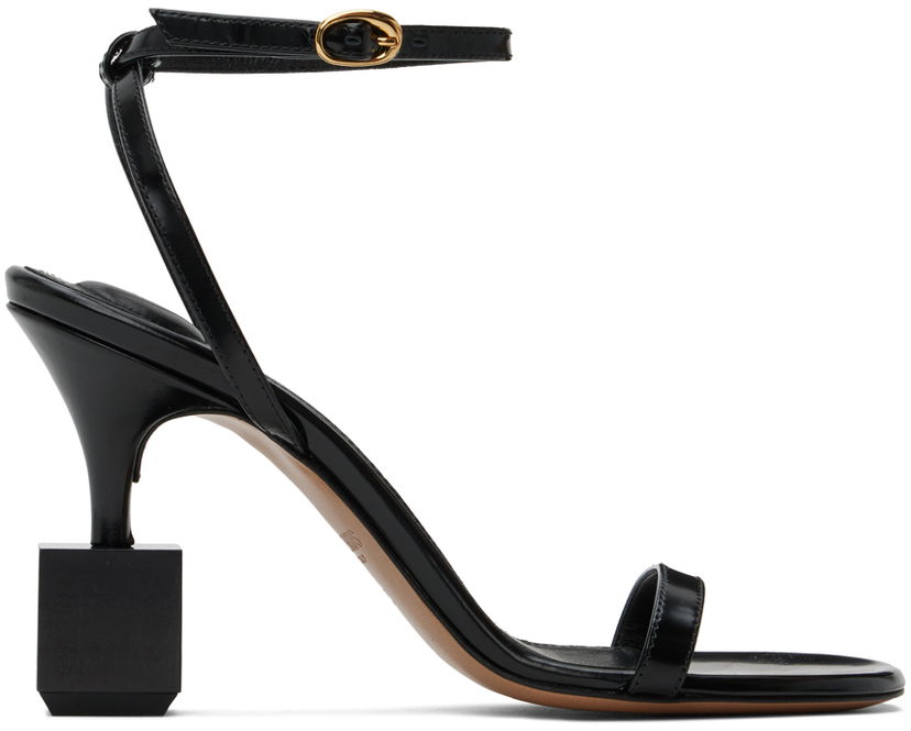 Modni dodatki Jacquemus Jacquemus La Casa 'Les sandales Bisou' Heeled Sandals Črna | 24H243FO149-4036