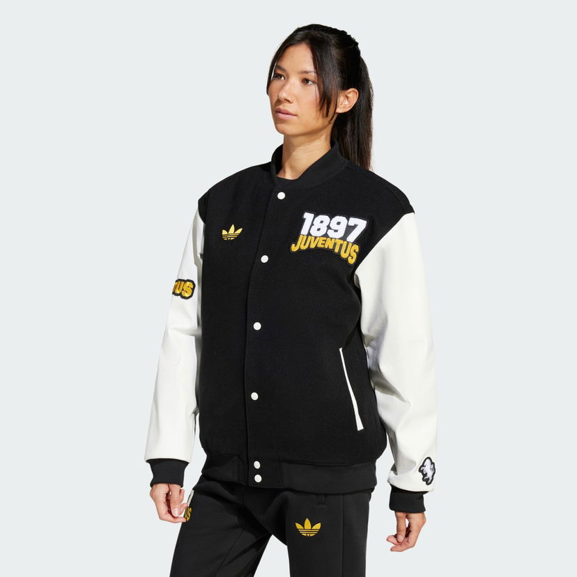 Bomber jakna adidas Performance Juventus VRCT Jacket Črna | JF0451