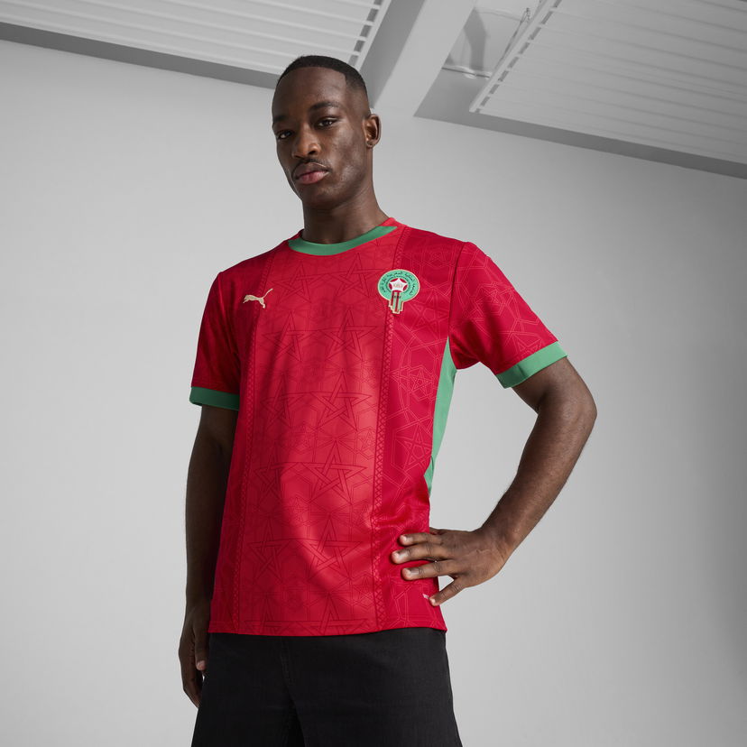 Majica Puma Morocco 2025 Home Jersey Rdeča | 777696_01