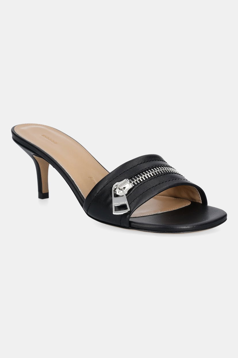 Superge in čevlji JW Anderson Biker Heel Sandals Črna | SN0105.LA0268