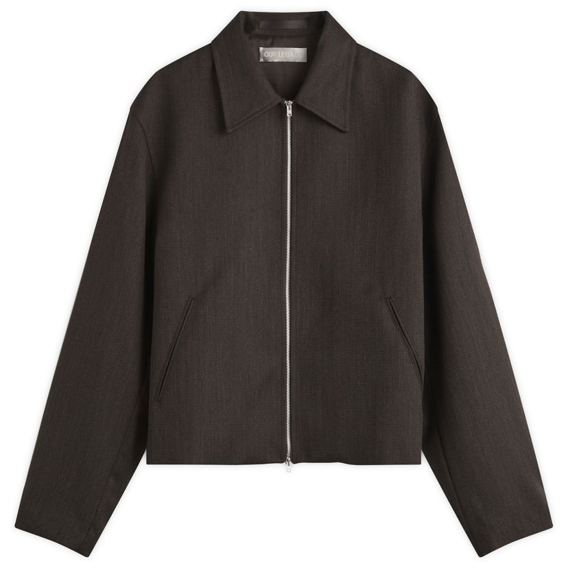 Jakna OUR LEGACY Our Legacy Wool Mini Jacket Rjava | M4250MH