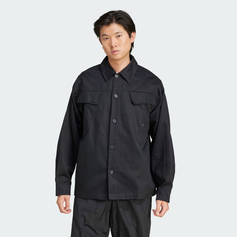 Srajce adidas Performance Premium Essentials Workwear Shirt Črna | JC9602
