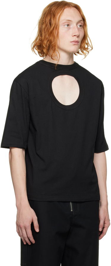 Majica Dion Lee Cutout Detail T-Shirt Bela | C3077F22, 4