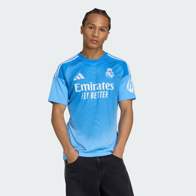 Dres adidas Performance Real Madrid 25/26 Home Goalkeeper Jersey Modra | JP4178