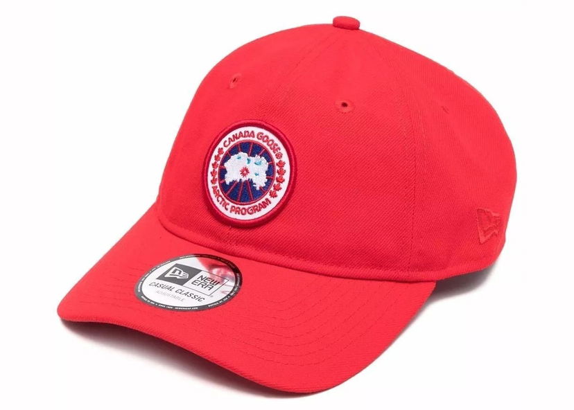 Kapa Canada Goose Arctic Adjustable Cap Red Rdeča | 5450M