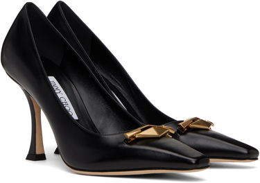 Superge in čevlji Jimmy Choo Jimmy Choo Ryker 90 Pointed-Toe Pumps Črna | RYKER 90 BXK, 3