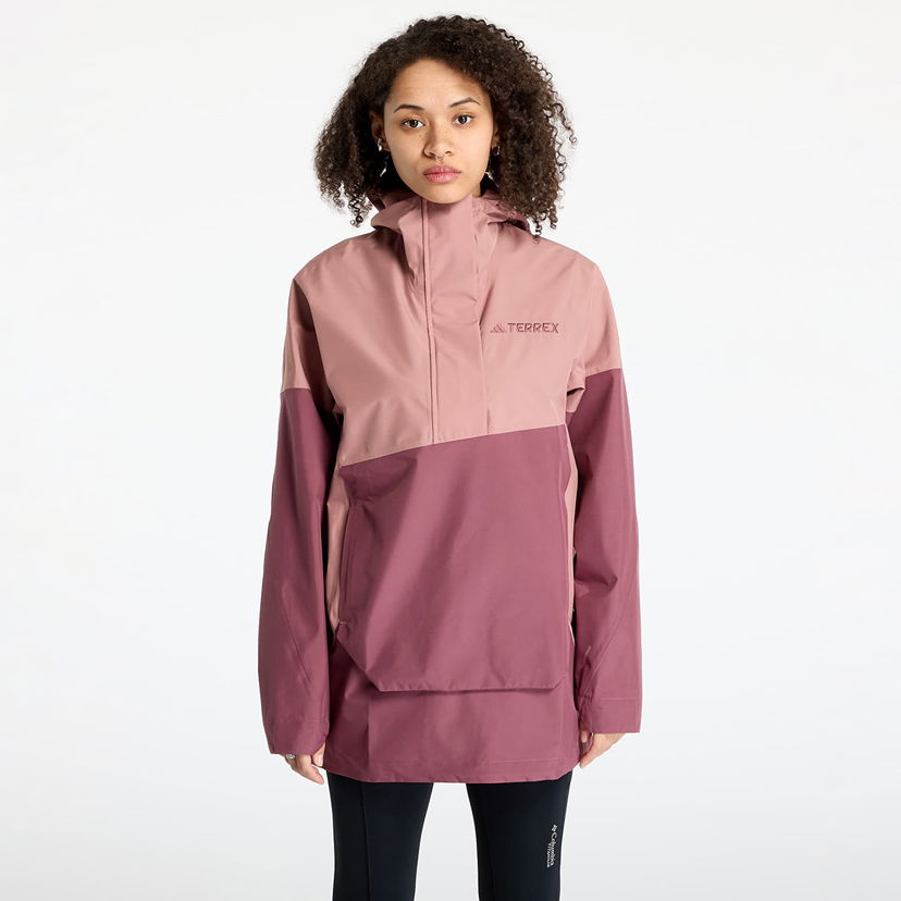 Vetrovka adidas Performance Terrex Xploric 2.5-Layer Climaproof Anorak Jacket Roza | JD8370