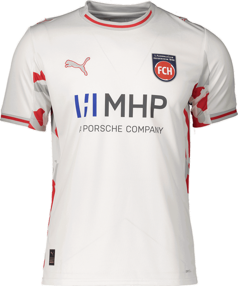 Dres Puma Puma 1. FC Heidenheim 3rd Jersey 2025/26 Bela | 6fch785889-03