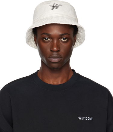 Klobuk We11done Logo Bucket Hat Bela | WD-AH3-22-404-U-WH, 0