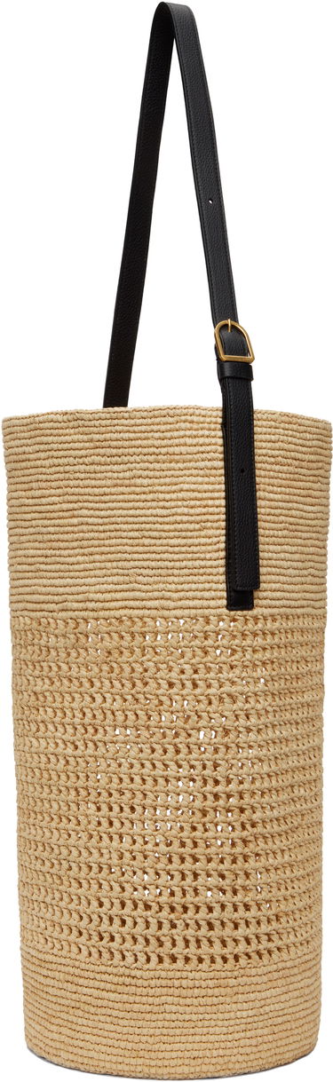 Tote bag Khaite KHAITE Billie Raffia Bucket Tote Bež | H2047-727, 1