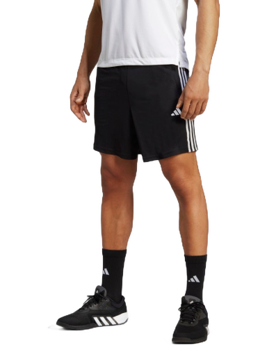 Kratke hlače adidas Performance Essentials Piqué 3-Stripes Training Shorts Črna | IB8111