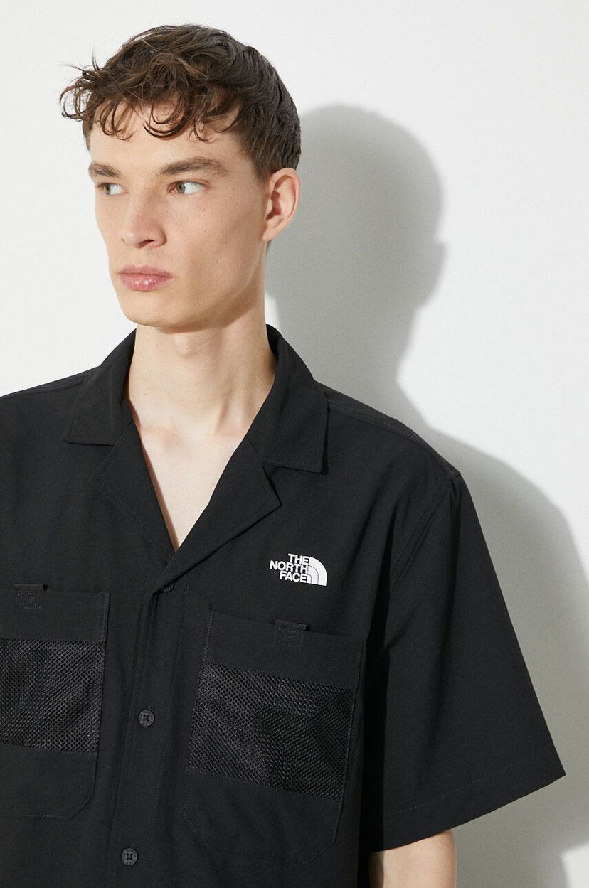 Srajce The North Face First Trail Shirt Črna | NF0A87QKJK31