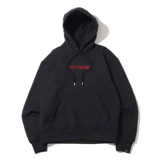 Pulover Jordan Jordan Alphabet Pattern Hoodie Črna | DO6095-010