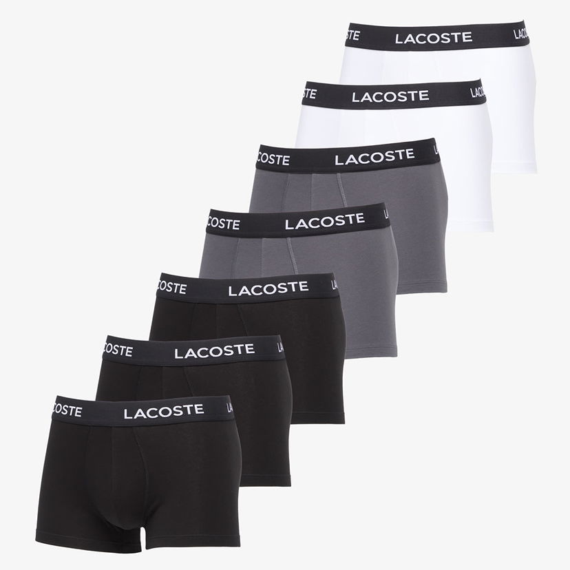 Boksarice Lacoste Trunks Underwear 7-Pack Večbarvna | 5H2385 JIG