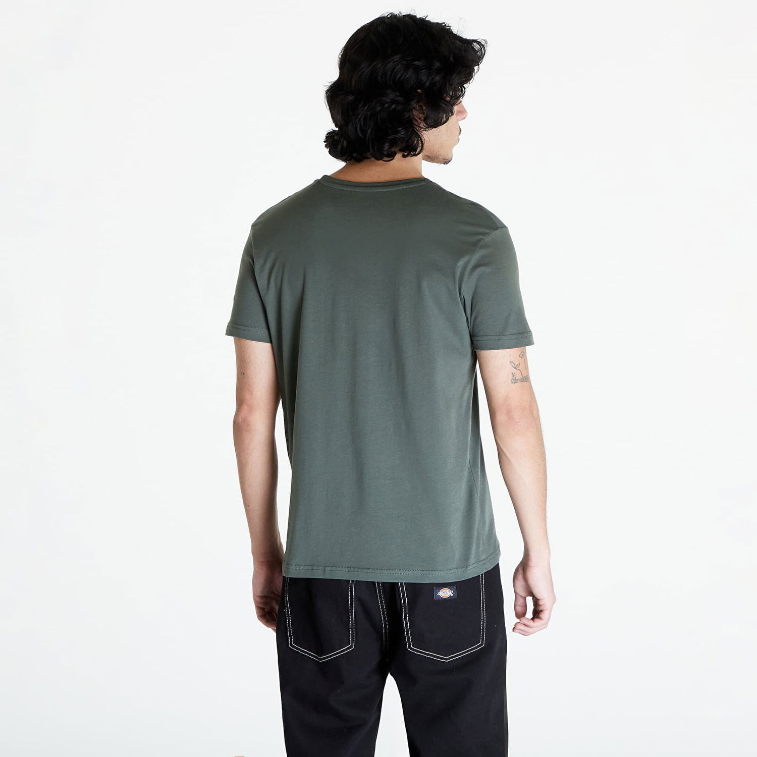 Majica Alpha Industries Basic Tee Dark Olive Zelena | 100501 142, 1