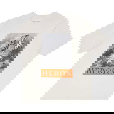 Majica HERON PRESTON Graphic Print T-Shirt Bela | HMAA032C99JER0030110, 1