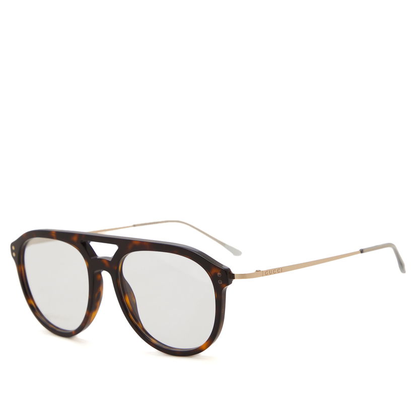 Sončna očala Gucci Smart Steel Optical Glasses in Havana Rjava | GG1708O-002