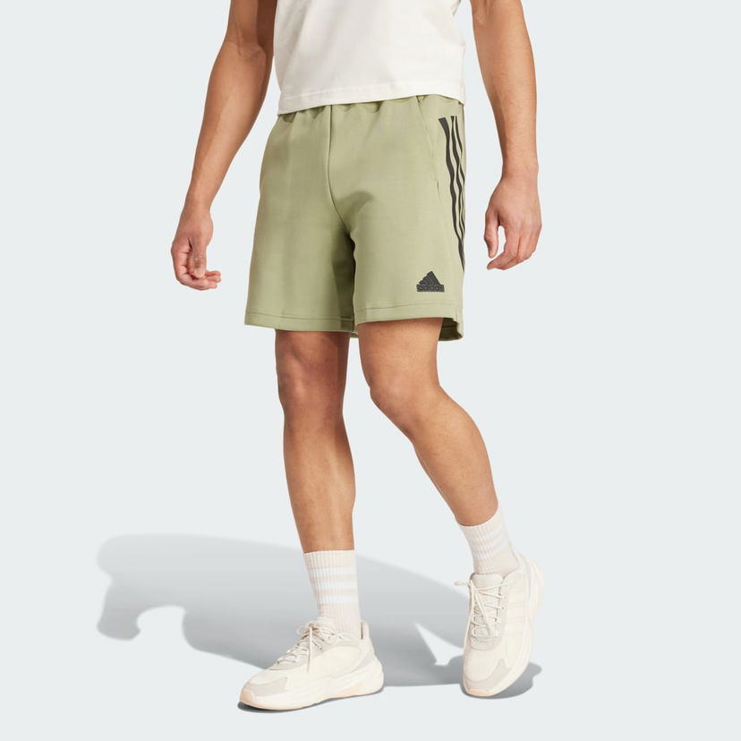 Kratke hlače adidas Performance Future Icons 3-Stripes Shorts Zelena | IW8540