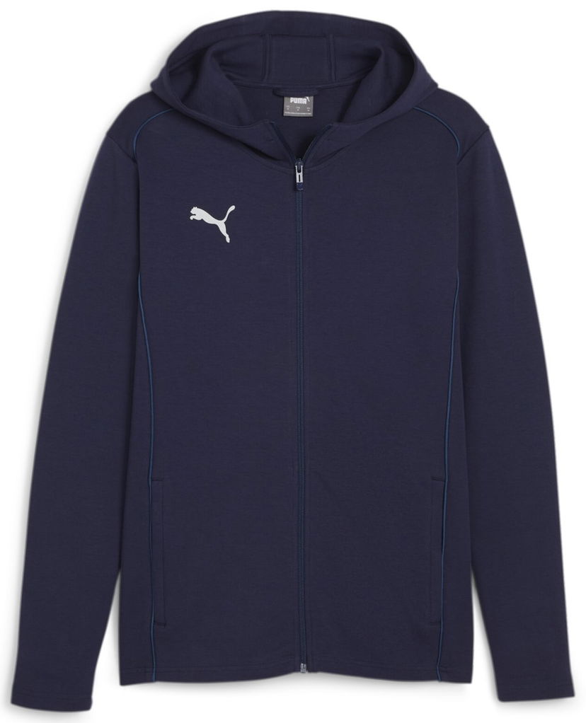 Pulover Puma teamFINAL Casuals Hooded Jkt Mornarica | 658528-06