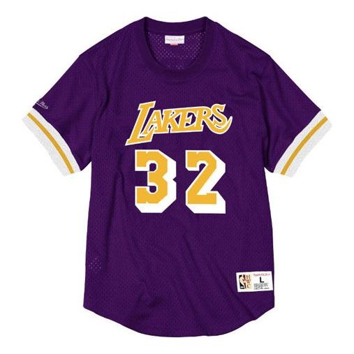 Dres Mitchell & Ness Johnson Lakers Basketball Jersey Lila | NNMPSC19040-LALPURP85EJH