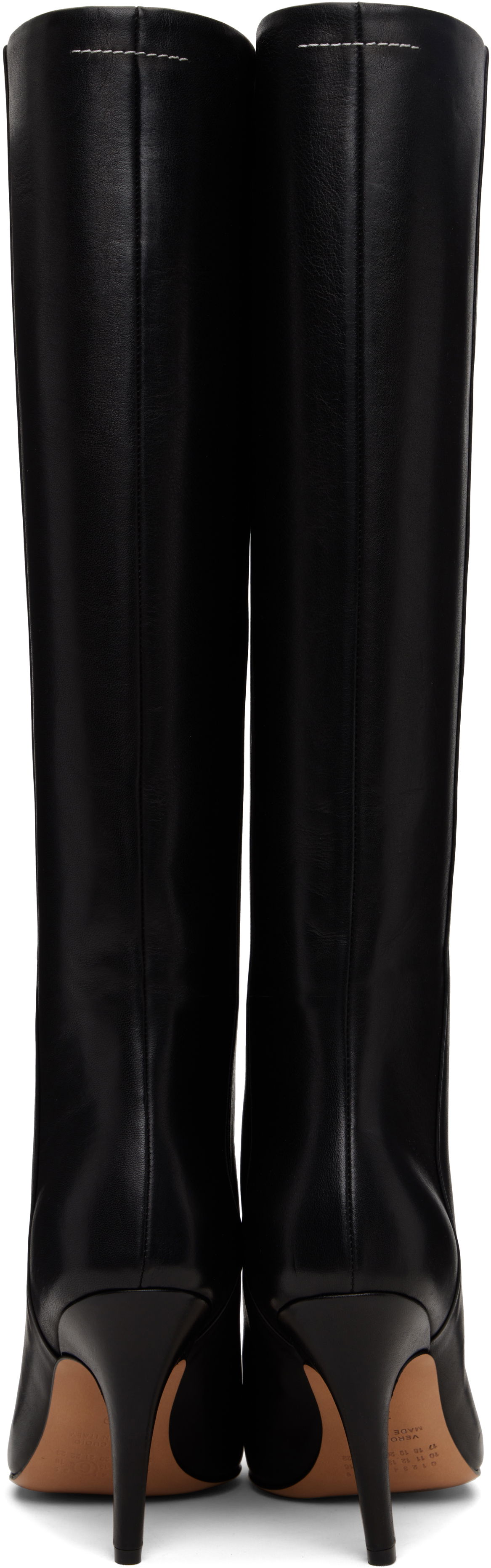 Superge in čevlji Maison Margiela MM6 Maison Margiela Architype Knee-High Boots Črna | S59WW0114 P6783, 1