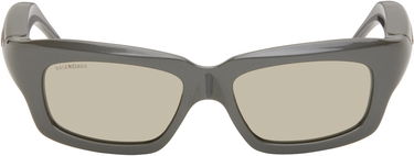Sončna očala Balenciaga Balenciaga Rectangular Sunglasses Siva | BB0385S-003, 0