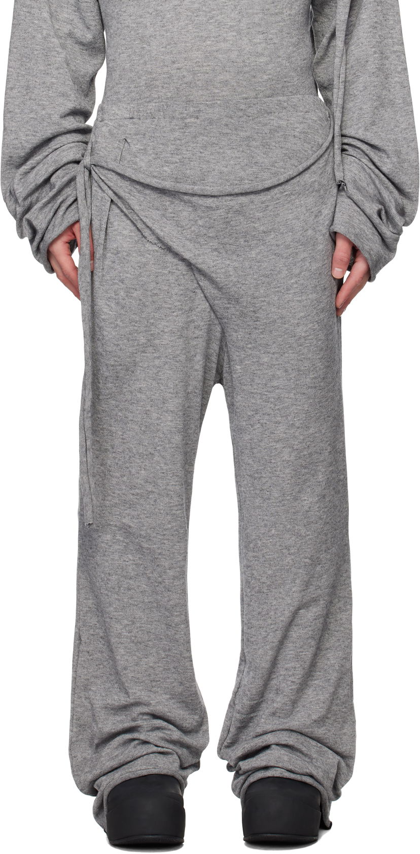 Trenirka Ottolinger Ottolinger Knit Lounge Pants Siva | 2204080211