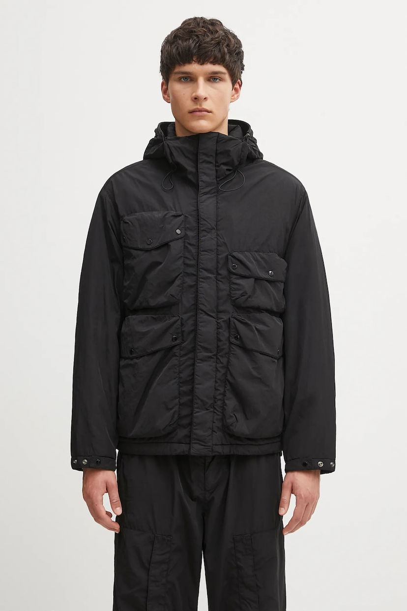 Jakna C.P. Company C.P. Company Hooded Pocket Jacket Črna | 19CMOW010A005904G