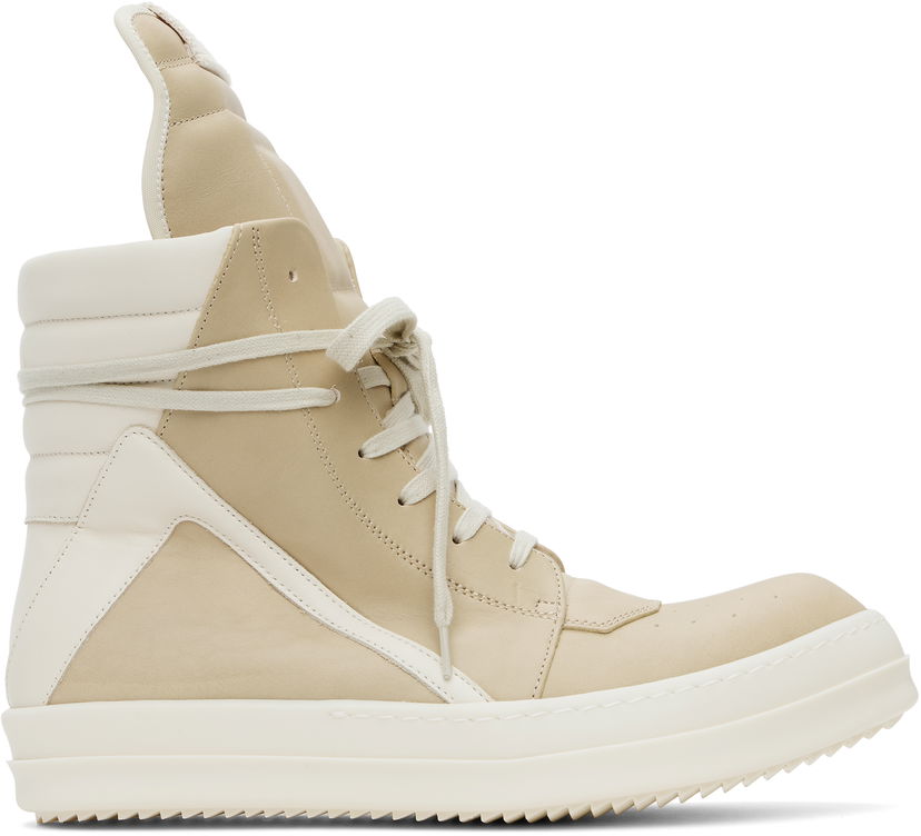 Superge in čevlji Rick Owens Rick Owens Hollywood Geobasket Bež | RR01E5894 LCHLCO