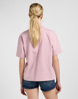 Majica Lee Lee Pocket T-Shirt Size XS Roza | 112363619