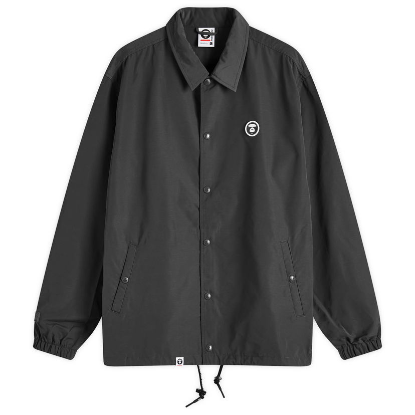 Vetrovka AAPE by A Bathing Ape AAPE Now Lightweight Coach Jacket Črna | AAPLJM7662XXNBKX