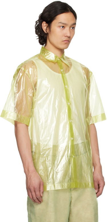 Srajce Dries Van Noten Dries Van Noten Sheer Short Sleeve Shirt Lila | 251-020762-1258, 4