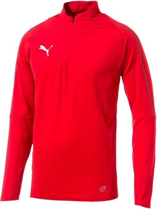 Majica Puma Training 1 4 Zip Top Rdeča | 65528901