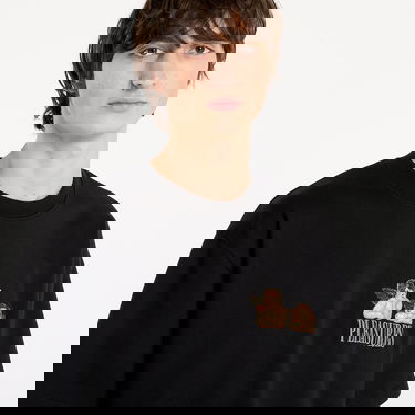 Majica Pleasures Dynamic Short Sleeve Crewneck T-Shirt with Cherub Graphic Črna | P25F046-BLACK, 4