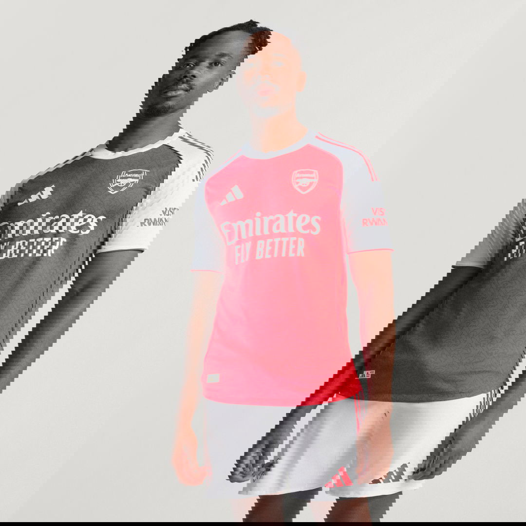 Dres adidas Performance Arsenal 25/26 Authentic Home Jersey Rdeča | JI9516, 0
