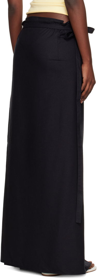 Krila Baserange Baserange Venn Maxi Wrap Skirt Črna | SSVE-WS-AU25, 2