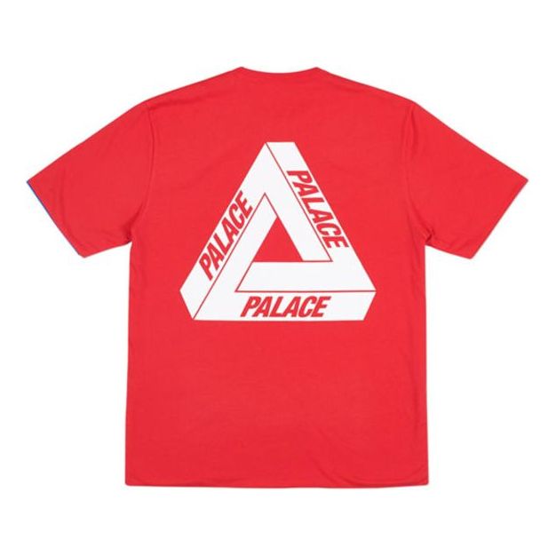Majica Palace Reverso Og Large Triangle Double Sided Short Sleeve T-Shirt Rdeča | P14ES062, 0