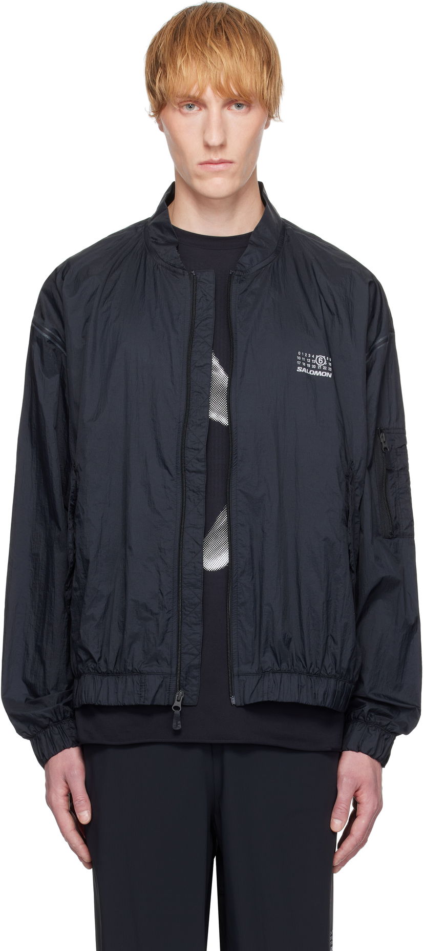 Bomber jakna Maison Margiela MM6 Maison Margiela Salomon Edition Sports Bomber Jacket Črna | SH0AM0056 M35418