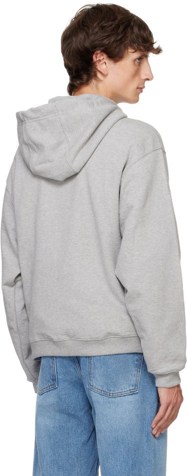 Pulover ADER ERROR Embroidered Logo Hoodie Siva | BN25FYHD0101GR, 2