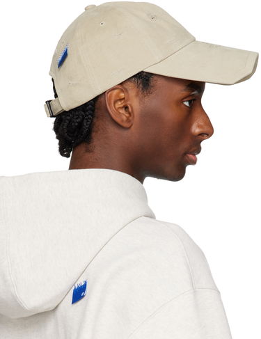 Kapa ADER ERROR Distressed Cotton Twill Cap Bež | BN01SSHW0201BG, 4