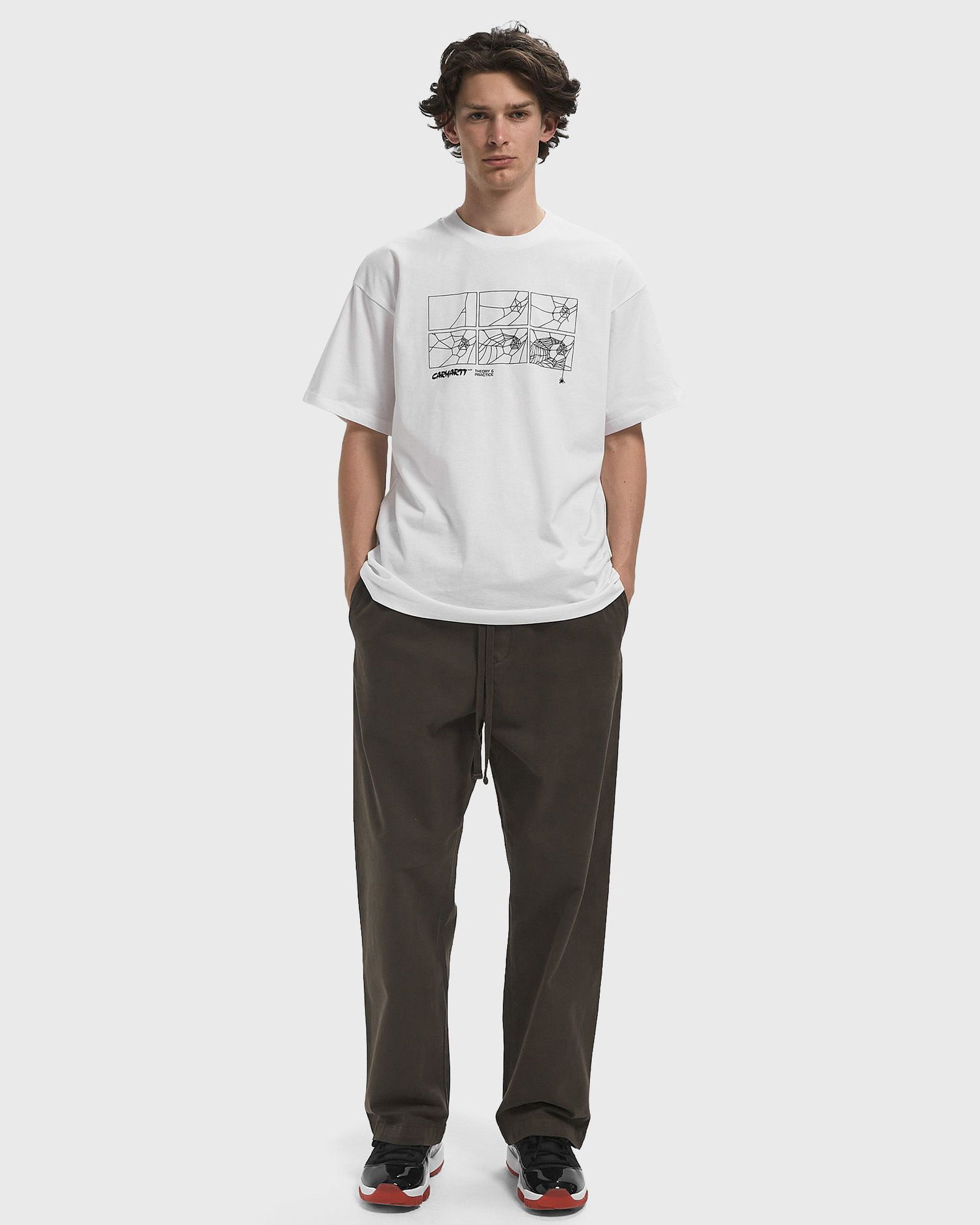 Hlače Carhartt WIP Floyde Casual Pants Rjava | I033585-2ZW.GD, 1