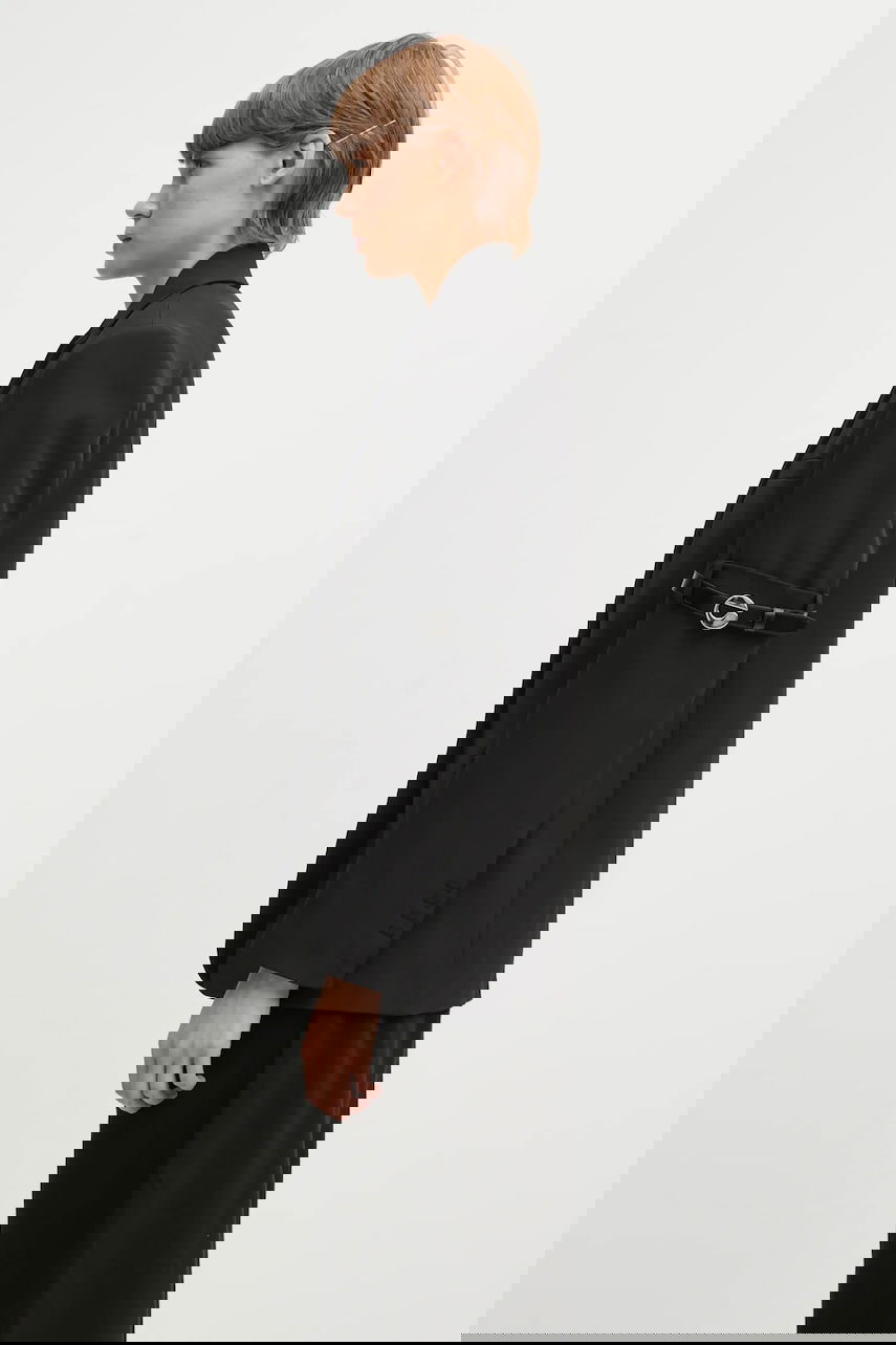 Jakna Coperni Coperni Logo Belted Blazer Črna | COPV37F3004, 1