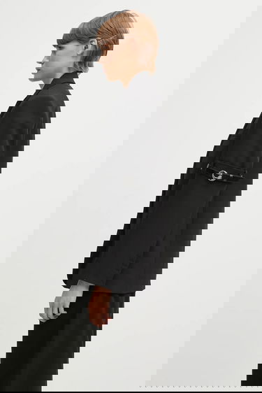 Jakna Coperni Coperni Logo Belted Blazer Črna | COPV37F3004, 1